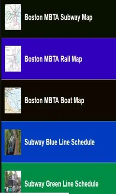 Boston Subway Trains Buses android App screenshot 4